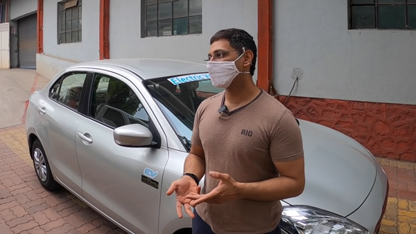 Maruti Suzuki Dzire EV Conversion Kit Revealed: 240Km Range & 1-Hour Fast-Charging Capability