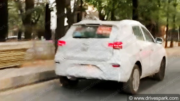 Spy Pics: MG ZS (Astor) SUV Spotted Testing In Bangalore Again Ahead Of Launch