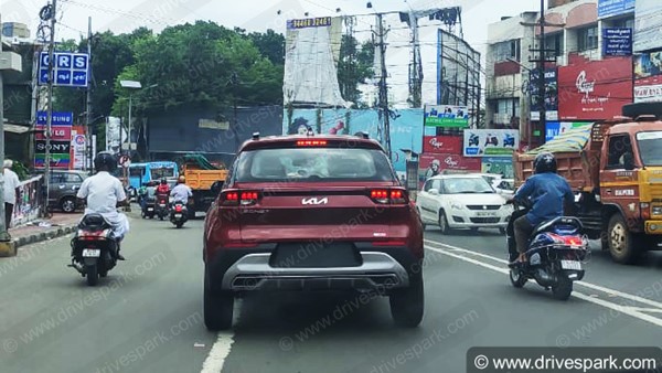 New Kia Sonet Spotted Ahead Of India Launch With New Logo: Specs, Features, Variants & Other Details