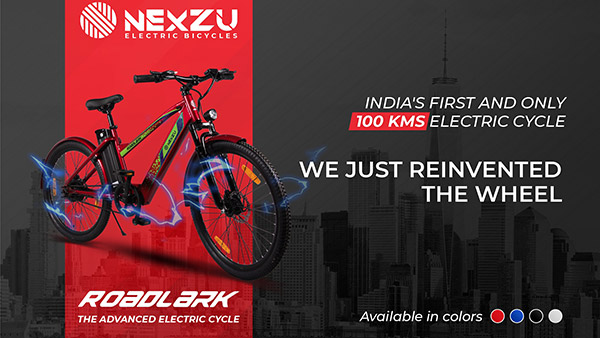 Nexzu Roadlark Electric Cycle Launched In India At Rs 42,000: Specs, Range, Features & Other Details