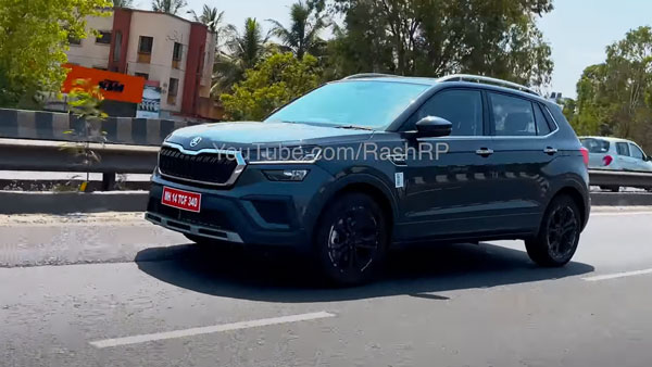 Skoda Kushaq Spied Testing Without Wraps Ahead Of Its Launch In India