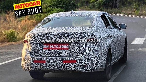 Upcoming Sedan From Skoda Spotted Testing: Could Replace The Rapid Sedan!