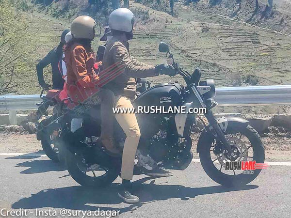 Spy Pics: Yamaha FZ-X Spotted During TVC Shoot Revealing New Features Ahead Of India Launch