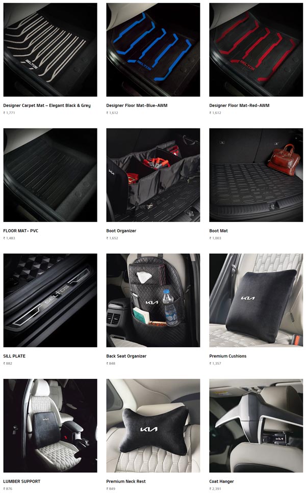 2021 Kia Seltos Accessories List — Prices & Details