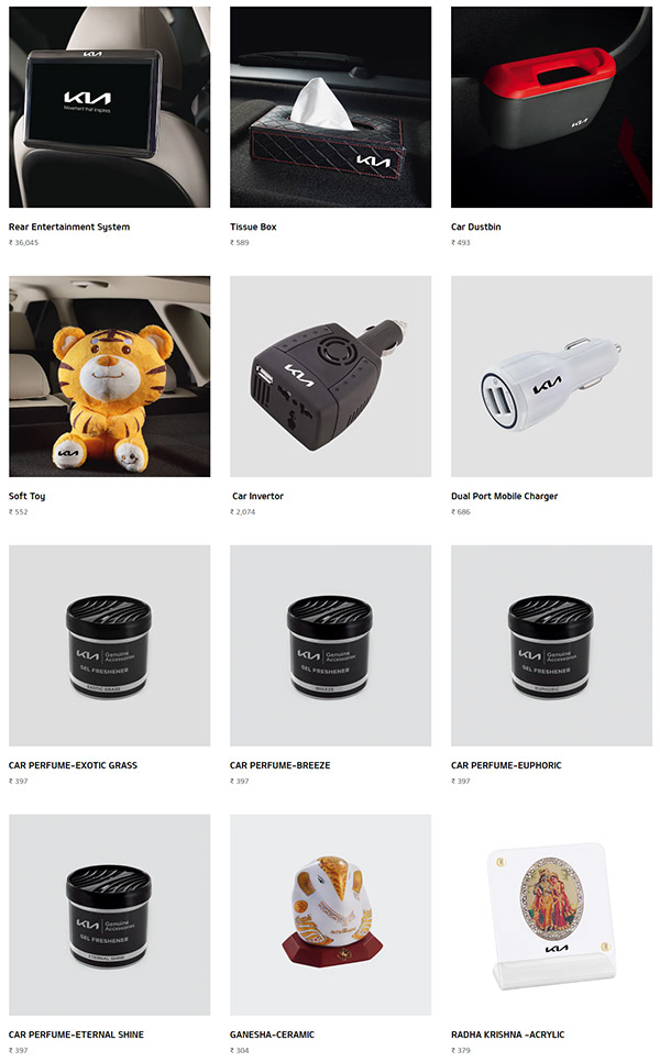 2021 Kia Seltos Accessories List — Prices & Details