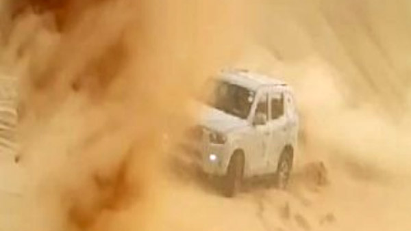 Spy Pics: New Mahindra Scorpio Spotted Testing In Desert Ahead Of India Launch