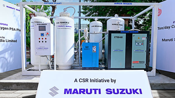 Maruti Suzuki Installs 4 Oxygen PSA Plants In Three Hospitals In Haryana: Location, Capacity & Other Details