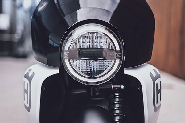 Husqvarna Vektorr Electric Scooter Revealed: Husqvarna Electric Scooter Based On Bajaj Chetak