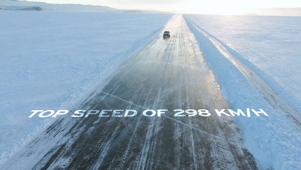Lamborghini Urus Takes Record For Highest Top Speed On Ice At World’s Largest Freshwater Lake
