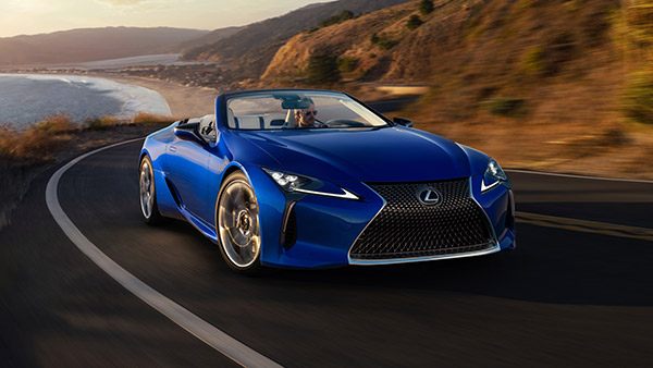 Lexus LC Convertible Frozen To Minus 18 Degrees In Industrial Freezer; Works Perfectly Afterward