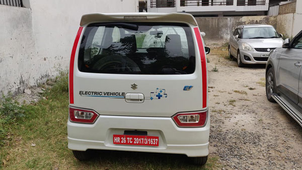 Spy Pics: Maruti WagonR Electric Spotted In Prodcution Ready Form Ahead Of India Launch