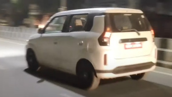 Spy Pics: Maruti Suzuki WagonR Facelift (XL5) With Toyota Badge Spied Testing Ahead Of India Launch