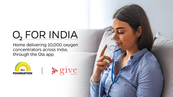 Ola To Provide Oxygen Concentrators For Free: Partners With GiveIndia