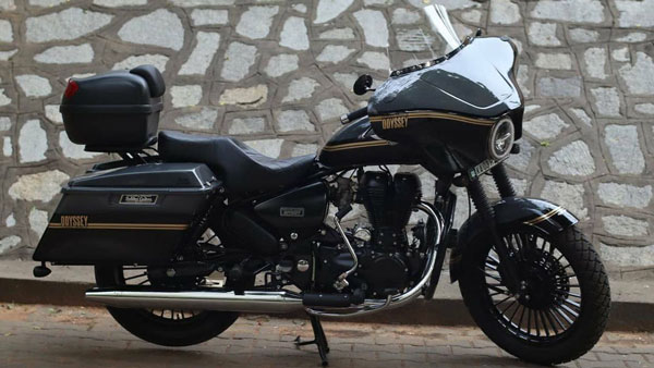 Royal Enfield Thunderbird Modified Into Harley Davidson CVO: Here Are The Pictures!