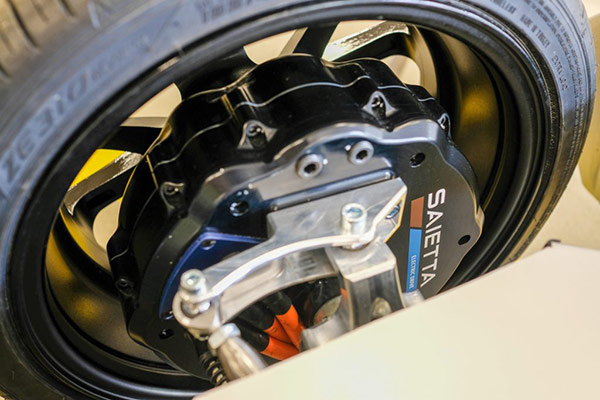 Saietta In-Wheel Motor Technology Showcased: Electric Vehicles Get New Technology