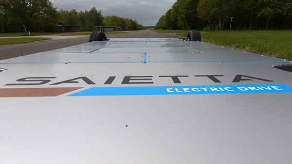 Saietta In-Wheel Motor Technology Showcased: Electric Vehicles Get New Technology