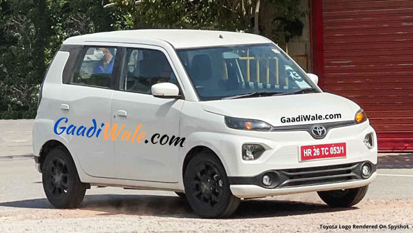 Spy Pics: Maruti Suzuki WagonR EV Rebadged As Toyota Spotted In Production-Ready Guise Ahead Of India Launch