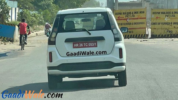 Spy Pics: Maruti Suzuki WagonR EV Rebadged As Toyota Spotted In Production-Ready Guise Ahead Of India Launch