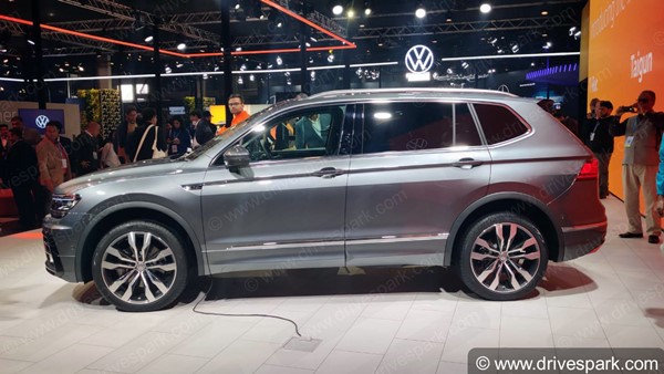 2021 Volkswagen Tiguan Allspace Facelift Teaser Image Revealed