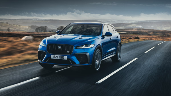 2021 Jaguar F-Pace SVR Bookings Open In India: High-Performance SUV Coming Soon