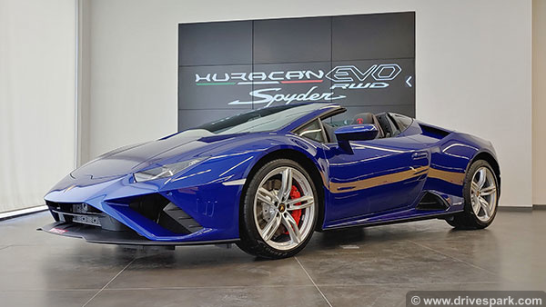 Lamborghini Huracan Evo RWD Spyder Launched In India: Price, Features, Top Speed, Specs & Details