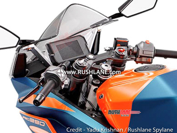 2021 KTM RC 390 Official Images Leaked Ahead Of Launch: Adjustable Suspension, TFT Display & More