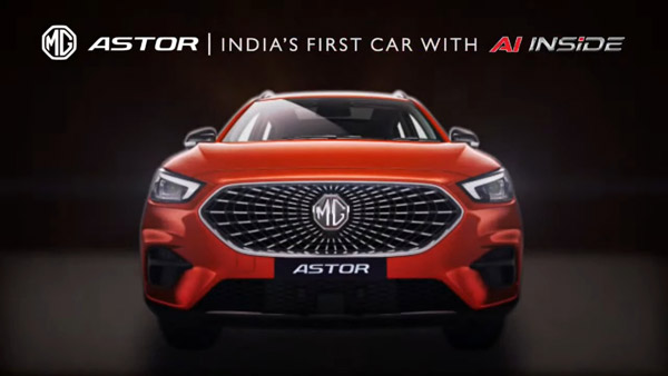 MG Astor Unveiled With Drive AI: India’s First In-Car AI-Assistant With Human-Like Expressions