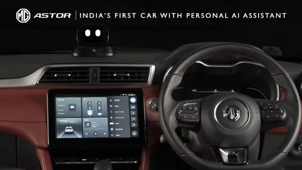 MG Astor Unveiled With Drive AI: India’s First In-Car AI-Assistant With Human-Like Expressions