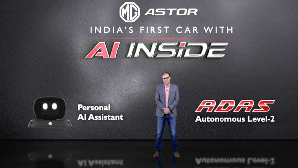 MG Astor Unveiled With Drive AI: India’s First In-Car AI-Assistant With Human-Like Expressions