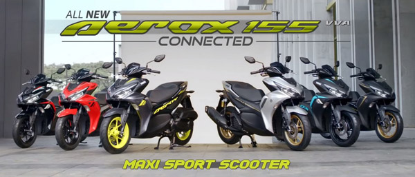 Yamaha Aerox 155 Launch Tomorrow; Powered By Yamaha R15 Engine