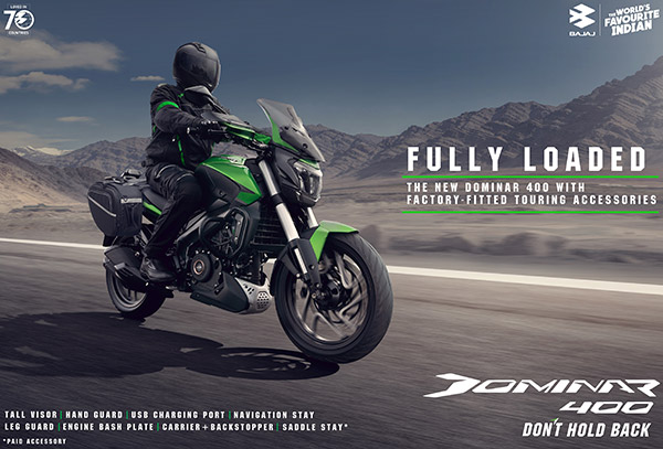 Bajaj Dominar 400 With Factory Fitted Touring Upgrades Launched At Rs 2.17 Lakhs — Ready To Ride