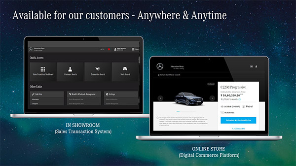 Mercedes-Benz Creates The Most Transparent Retail Experience