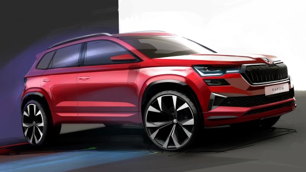 2022 Skoda Karoq Design Sketches Revealed; Global Debut Soon