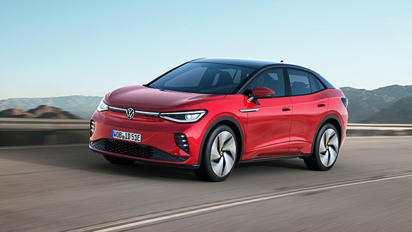 Volkswagen ID.5 Electric Coupe SUV Unveiled With 520km Range