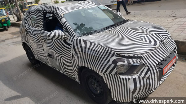 DriveSpark Exclusive: Citroen CC21 SUV Spotted Testing Again In Bangalore