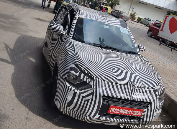DriveSpark Exclusive: Citroen CC21 SUV Spotted Testing Again In Bangalore