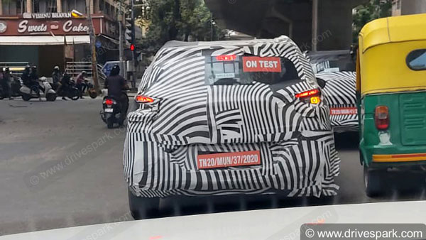 DriveSpark Exclusive: Citroen CC21 SUV Spotted Testing Again In Bangalore