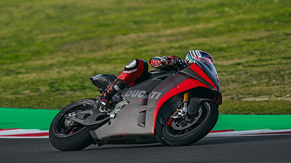 Ducati MotoE Championship Motorcycle Hits The Track For The First Time