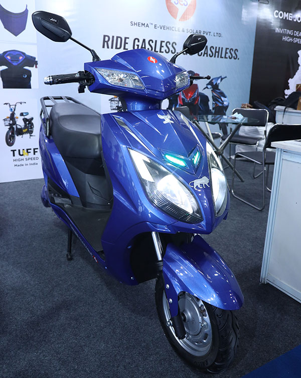 Shema Electric Unveiled Two New Electric Two-Wheelers At The EV India Expo 2021