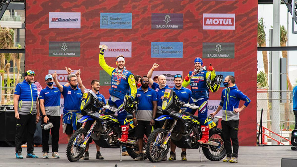 Dakar 2022 Stage 12 Results — Quintanilla & Lategan Claim Stage Wins As Sunderland & Al-Attiyah Finish On Top