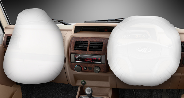 Mahindra Bolero Safety Features Updated: Gets Dual Airbags & Other ...