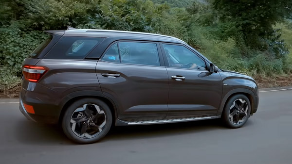 Hyundai Alcazar CNG Spotted Testing - DriveSpark News