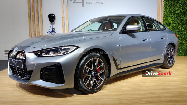 BMW i4 Launched At Rs 69.90 Lakhs - 590km Range
