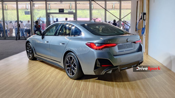 BMW i4 Launched At Rs 69.90 Lakhs - 590km Range