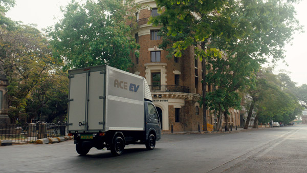 Tata Ace EV Unveiled With 154 Kilometre Range