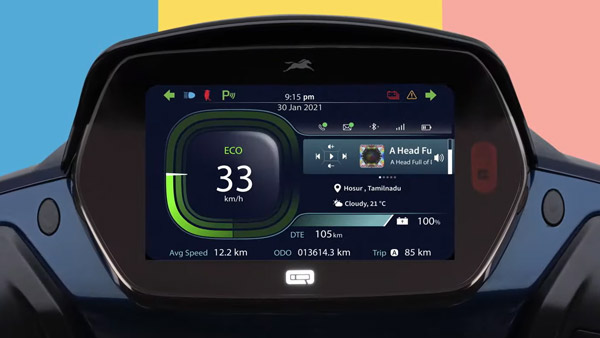tvs iqube battery voltage