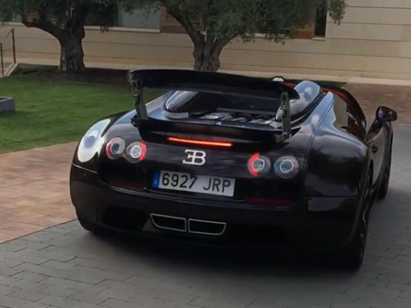 Cristiano Ronaldo's $2 Million Bugatti Veyron Grand Sport Vitesse Crashes In Spain