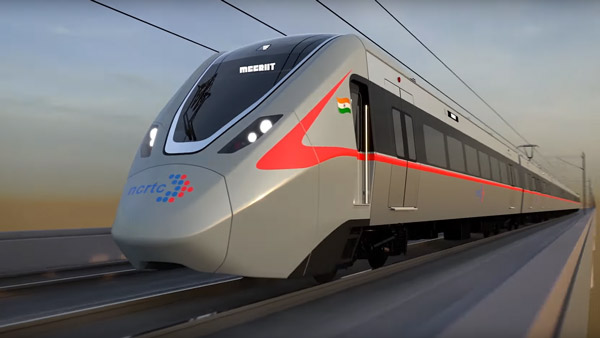First Trainset For Delhi-Meerut RRTS Arrives