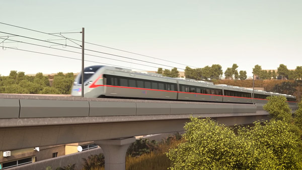 First Trainset For Delhi-Meerut RRTS Arrives