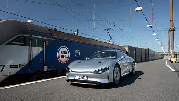 Mercedes Vision EQXX Extends Range Record - Drives 1,202km On A Single Charge